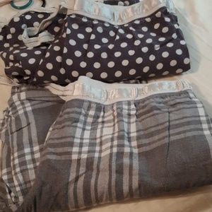Set of Aerie lined pajama pants